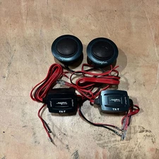 USED SKAR AUDIO TX-T 1-INCH 240W MAX POWER SILK DOME NEODYMIUM TWEETERS - PAIR