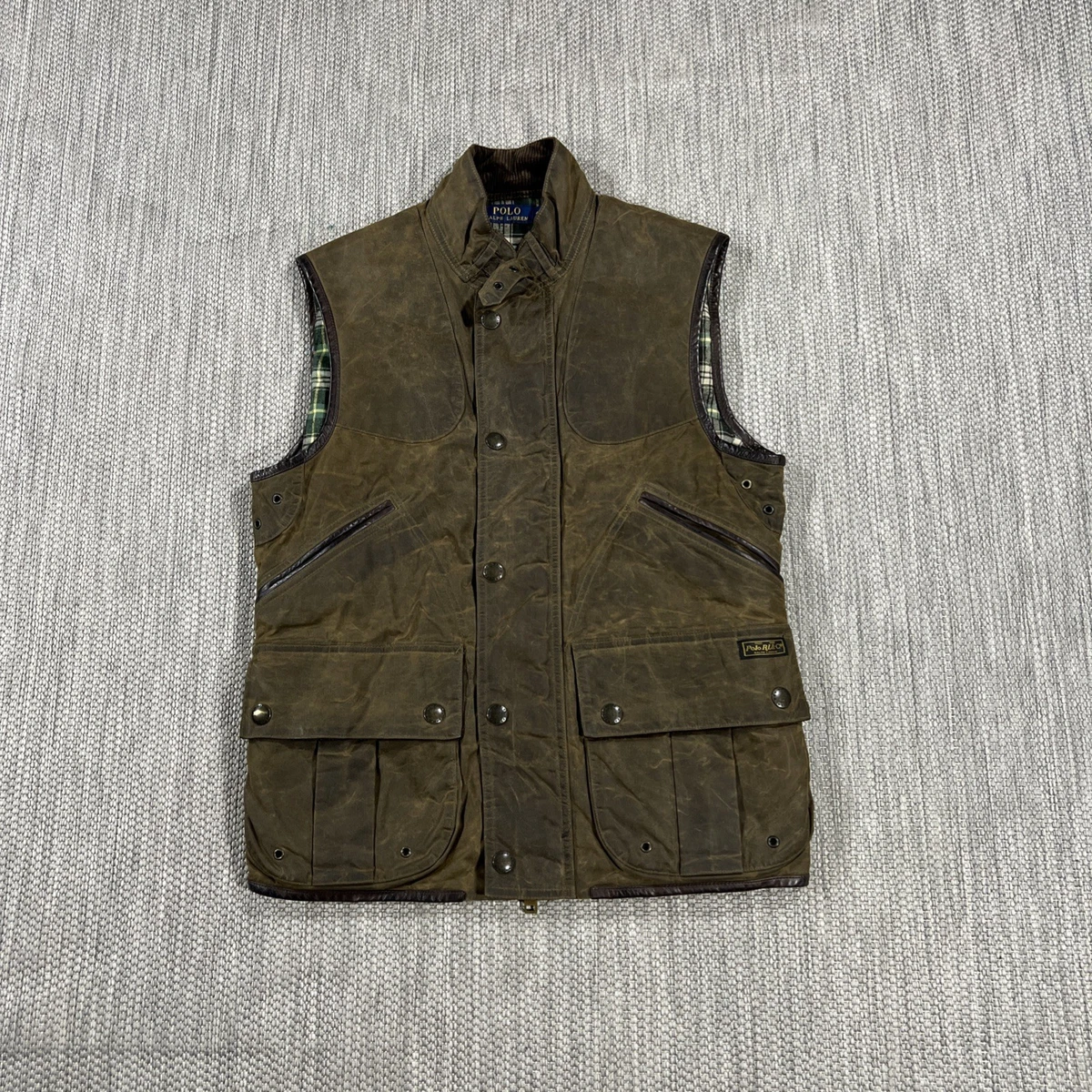 Polo Ralph Lauren Leather Outer Shell Vests for Men for Sale