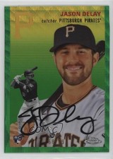 2023 Chrome Platinum Anniversary Green Wave Refractor 58/99 Jason Delay #145 u0u