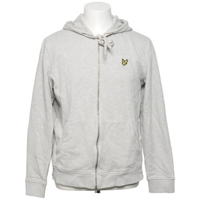 Lyle & Scott, Kapuzenpullover, Größe: L, model: zip through hoodie, Grau #oLI