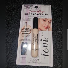 Ioni Camouflage Liquid Concealer In Cool Light 0.34fl Oz Contains Caffeine