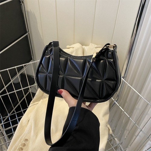 Solid Color Crossbody Bag Zipper Mobile Phone Pack Shoulder Bag Women Girl