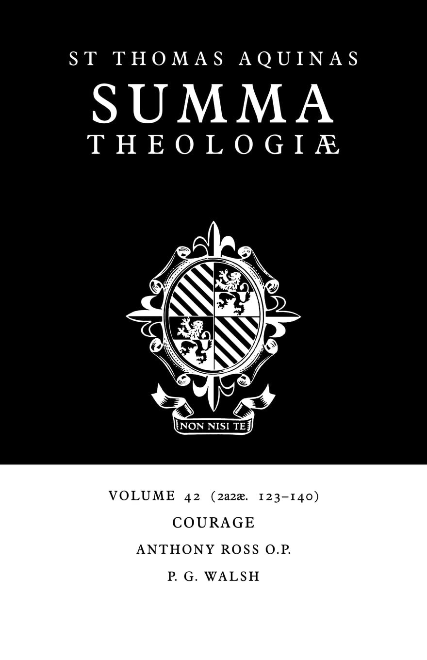 Summa Theologiae v42: 2a2ae. 123-140: 42 (Summa Theologiae (Camb