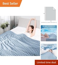 King Cooling Comforter - Lightweight Double-Sided Arc-Chill Design for Easy Care