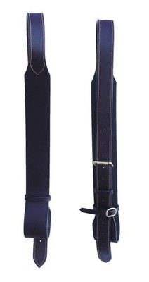 2-1/2'' Premium Quick-Change Australian Saddle Straight Fender Stirrup Leathers