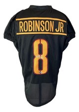 Brian Robinson Jr Washington Signed Black Alternate Football Jersey BAS