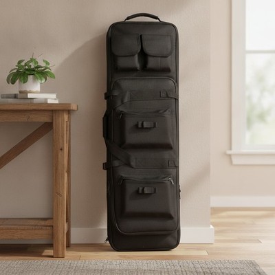 Versatile 32-Inch Portable Case with Utility Pockets for Easy Organization