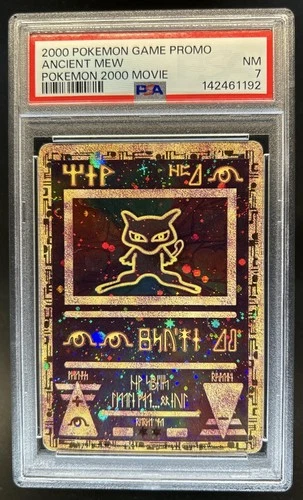 2000 Pokemon Movie Promos Ancient Mew #NNO PSA 7