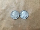 Lot Of 2  Roosevelt Dimes   1950