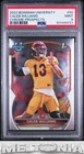 2022 Bowman University Chrome #50 Caleb Williams Chrome Prospects PSA 9