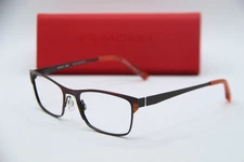 MOREL NOMAD 2888N MM 040 BURNT SIENNA BROWN AUTHENTIC EYEGLASSES 50-17