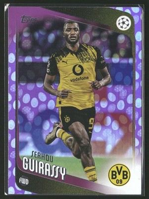 2025-26 Topps UEFA Club Competitions #59 Serhou Guirassy Egg