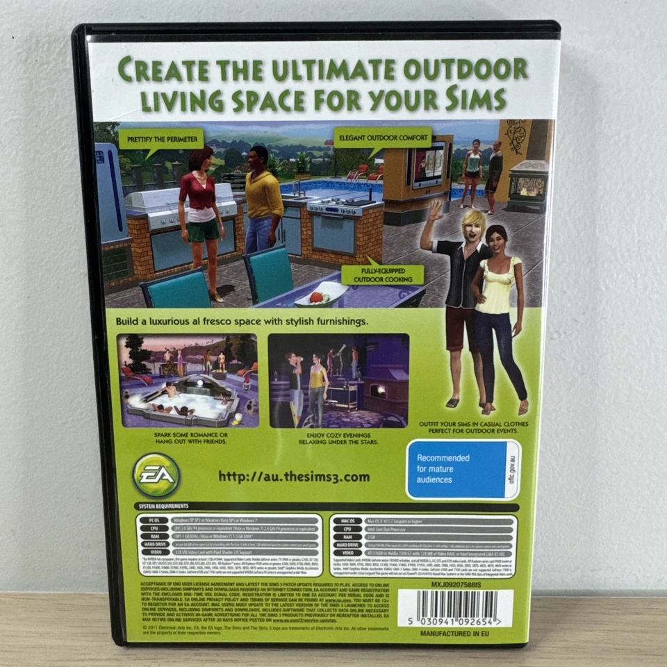 The Sims 3 Outdoor Living Stuff Expansion PC - Image 2 of 4