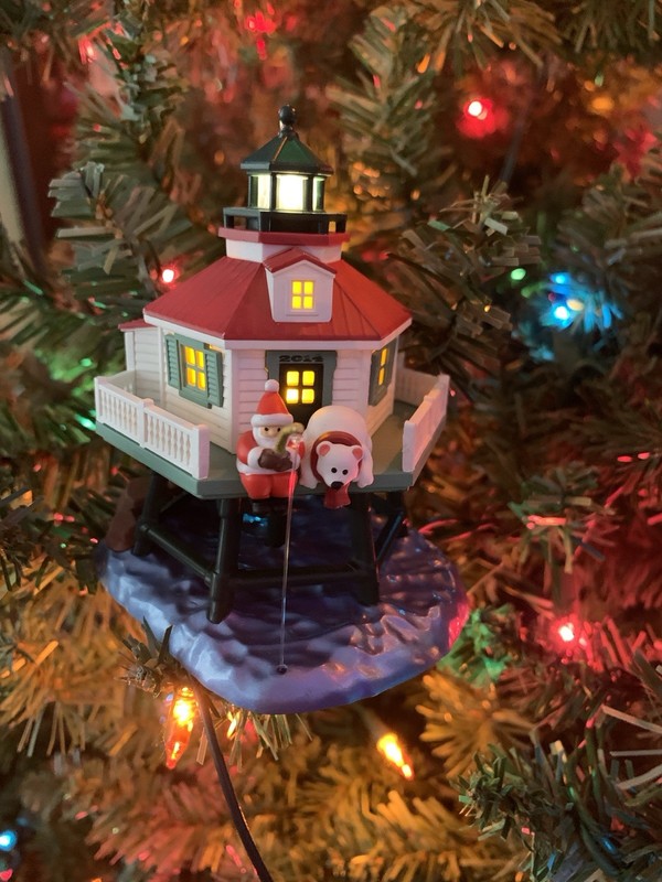 2014 Holiday Lighthouse 3rd In Series Holiday Keepsake Ornament, Lighted *Read