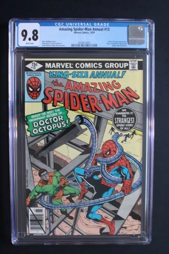 Amazing Spider-Man Annual #13 v DR OCTOPUS Battle 1979 JOHN BYRNE Austin CGC 9.8