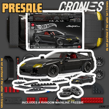 Mattel Brick Shop Hot Wheels 94 Toyota Supra Mkiv Building Set Jkg40 Presale Mattel Brick Shop Hot Wheels 94 Toyota Supra Mkiv Building Set Jkg40 Presale