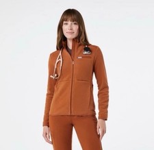 FIGS Dirty Chai On-Shift - Fleece Jacket LIMITED EDITION Women s XS