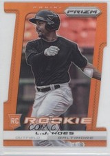 2013 Panini Prizm Orange Prizm Die-Cut 53/60 LJ Hoes #279 0b0