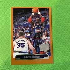 1999–2000 Topps Hakeem Olajuwon #105 Houston Rockets