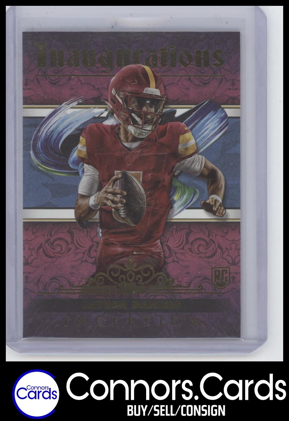 Jayden Daniels Rookie 2024 Topps Inception #I-3 Inaugurations CASE HIT