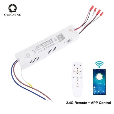 2.4G Intelligenter LED Treiber 30W 40W 50W 60W Fernbedienung Netzteil Dimmen&