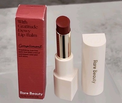 RARE BEAUTY With Gratitude Dewy Lip Balm in COMPLIMENT 0.10 oz 2.8g