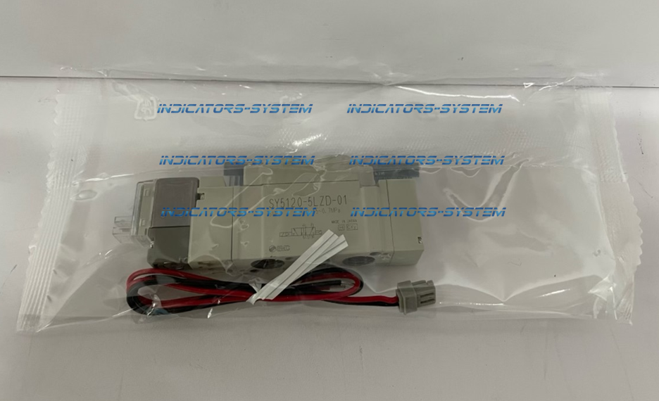 1PCS NEW FOR SMC SY5120-5LZD-01 SY5000 Rubber Seal Solenoid Valve