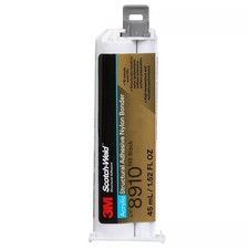 3M -Weld Acrylic Adhesive DP8910NS, Black, 45 mL Duo-Pak - (Pack of 1)