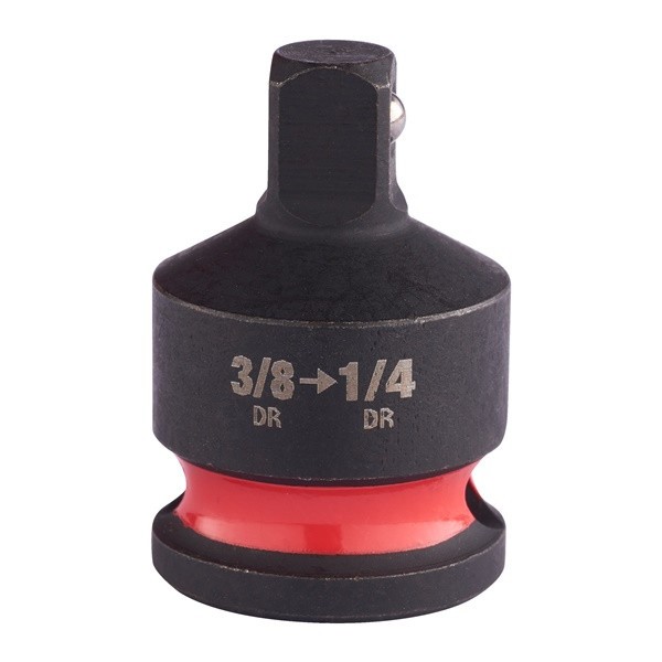 Milwaukee Impact socket adaptor 3/8in to 1/4in-1pc - 4932480299