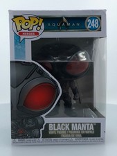 Funko POP! Heroes DC Comics Aquaman Black Manta #248 Vinyl Figure DAMAGED BOX