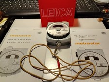 Light Meter Metrawatt Metra Star Germany No Battery As Is manuals Eng. German