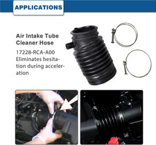 Air Intake Hose with 2004-2006 Acura TL V6 3.2L/2003-2007 Honda Accord V6 3.0L-
