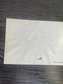 Gauntlet 2 1990 NES Nintendo Entertainment System Game + Dustcover+ Manual.