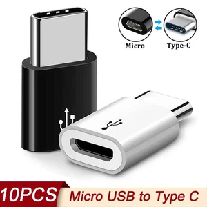 Micro USB Female to USB Type-C Male Adapter Converter for Android Phone Lot