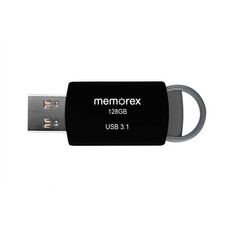 Memorex 128GB USB 3.1   Black