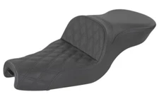 Saddlemen Explorer Lattice Stitch Black Seat for 4.4 Gallon Tank (807-03-029LS)