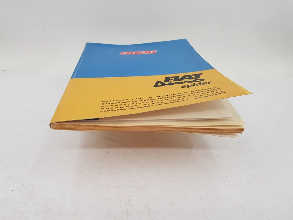 Manuale officina catalogo parti di ricambio di carrozzeria Fiat Dino Spider 2^ed - Immagine 2 di 4