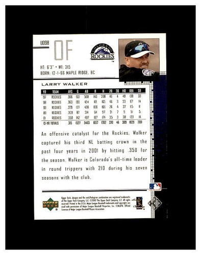 LARRY WALKER YOU PICK SEE SCANS OF EVERY CARD RC, INSERTS HIGH GRADE CARDS - Picture 391 of 463