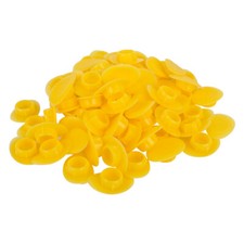 Velocity Veloplugs Bike Rim Plugs 8.7-9.3mm Yellow Eyeleted Rims Bag of 72