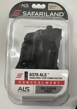 Safariland 6378-450 Lvl 1 Sig M17 P250 P320 ALS Paddle Belt Loop Holster RH -NEW