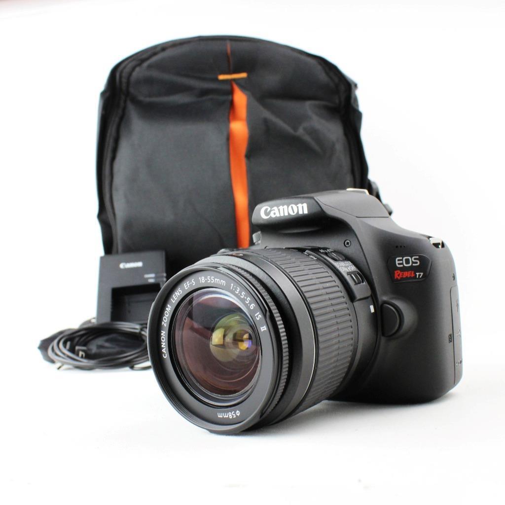 Canon EOS Rebel T7 DSLR Camera with 1855 IS II Lens TechRev Blog