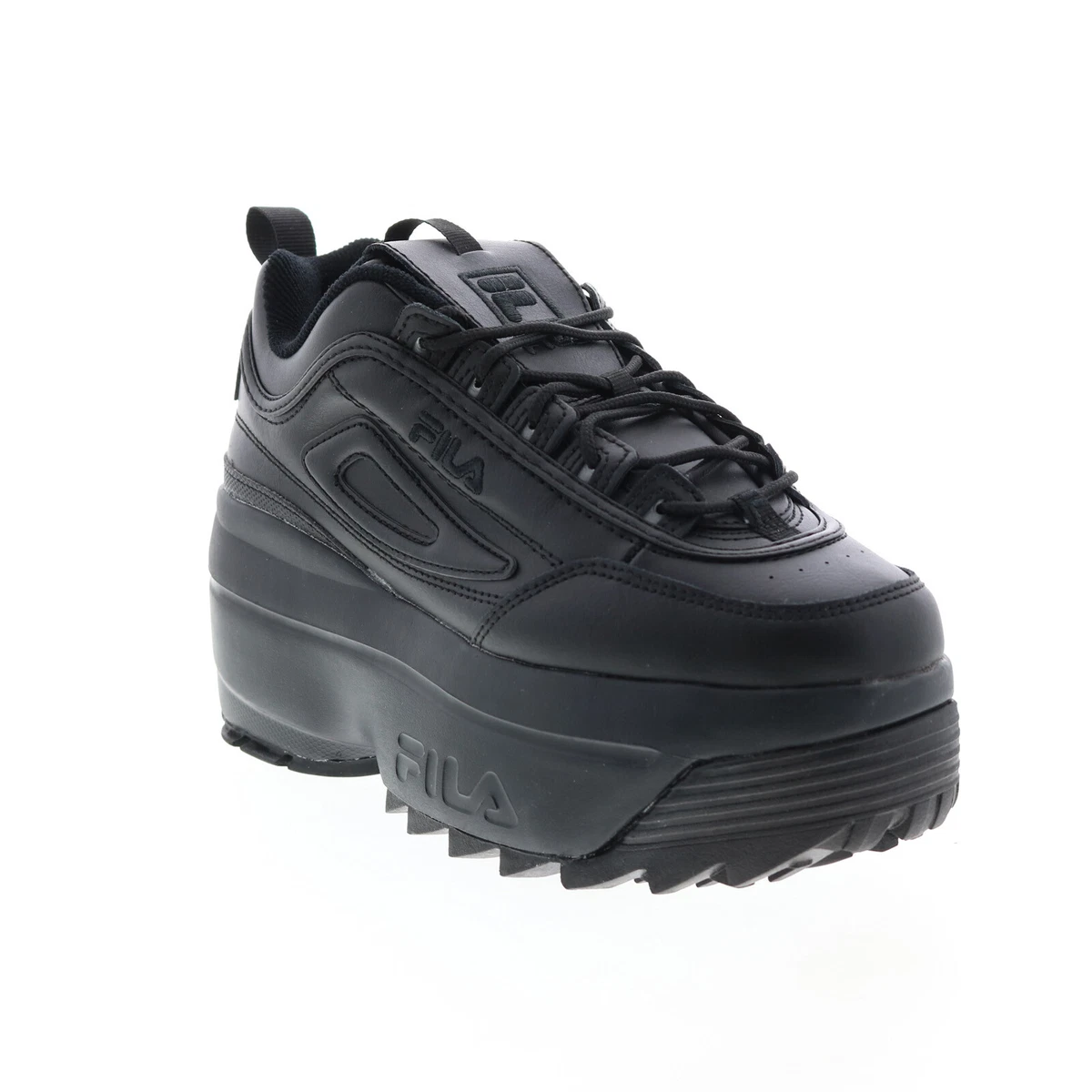 Fila black shoes disruptor store