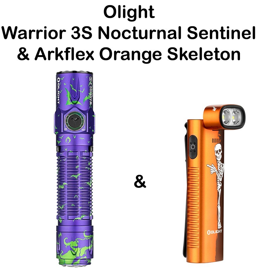 オーライト　WARRIOR 3 オレンジ ホルスター付き オーライト WARRIOR 3 オレンジ ホルスター付き Olight Warrior