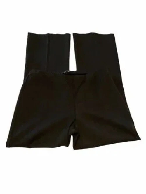 Pantalones de vestir para mujer Karen Kane Essentials pantalones de carrera negros delanteros planos talla 10 Foto 3 de 4