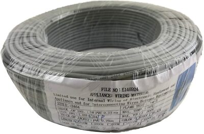 DAE UL2464-100 Shielded twisted pair cable with drain wire, 24 AWG, 100m