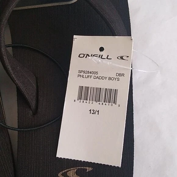 Sandalias O'Neill Phluff Daddy marrón oscuro, talla 13/1 Foto 4 de 4