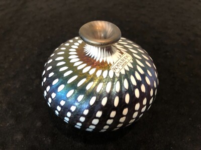 Kosta Boda Bertil Vallien Art Glass Vase 
