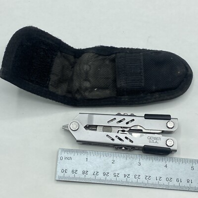 Gerber MP400 Compact Sport Multi-Tool with Sheath - Silver