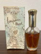 VINTAGE Max Factor Toujours Moi 0.56oz eau de cologne Perfume spray