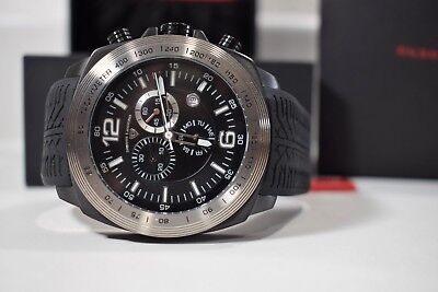 Swiss Legend Men's Sprinter Chrono Watch Textured Black Silicone Swiss  Quartz 722630183082 | eBay
